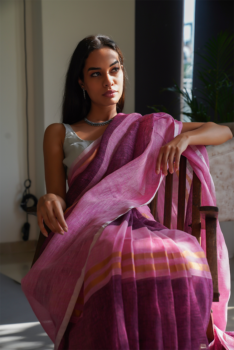 Linen Sarees